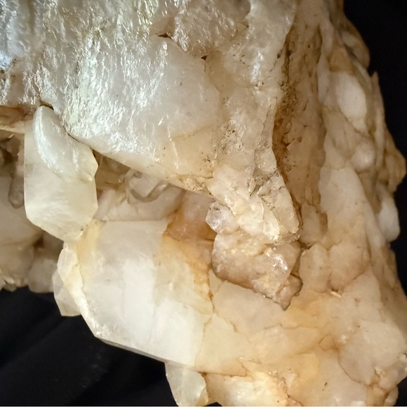 Natural Arkansas Large Quartz Crystal Cluster! Leave as is or soak to make white - Picture 3 of 8